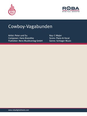 cover image of Cowboy-Vagabunden